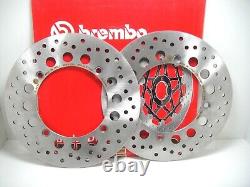 2 Brembo Gold Series Front Brake Discs for Honda 750 XRV Africa Twin 1990-2003