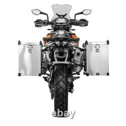 40l Aluminium Bags - 18mm Supports For Honda Africa Twin Xrv 750 / 650