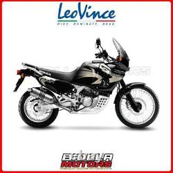 8424e Leovince Exhaust Honda Xrv 750 Africa Twin 1995 2005 LV One Evo Stainless Steel