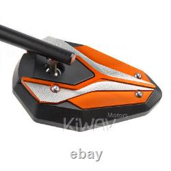 Adjustable Viperii Orange Mirrors For Honda Xrv 750 Africa Twin Vf 1000