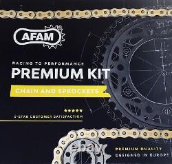 Afam Kit Steel Chain 525 XMR3 16x45 for Honda XRV 750 Africa Twin 1993