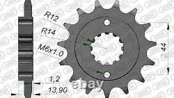 Afam Kit Steel Chain 525 XMR3 16x45 for Honda XRV 750 Africa Twin 1993