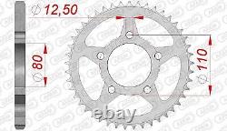 Afam Kit Steel Chain 525 XMR3 16x45 for Honda XRV 750 Africa Twin 1993