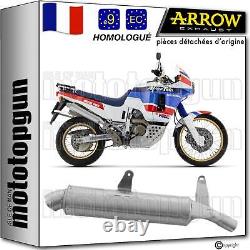 Approved Arrow Exhaust Pot Paris Dakar Honda XRV 650 Africa Twin 1988 88