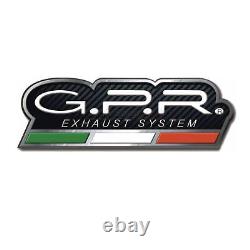 Approved Exhaust Gpr Pot + Tube Sa Honda Africa Twin 750 Rd07 Xrv 75 1996 96