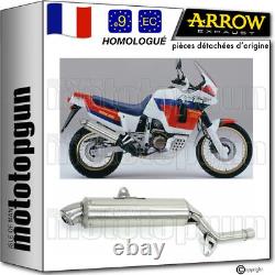Approved exhaust Paris Dakar Arrow for Honda XRV 750 Africa Twin 1992 92