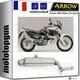 Approved Exhaust Paris Dakar Arrow For Honda Xrv 750 Africa Twin 1993 93