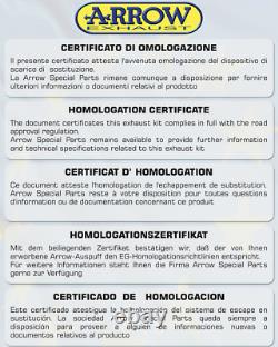 Arrow Exhaust Approved Paris Dakar Honda XRV 750 Africa Twin 2000 00