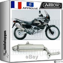 Arrow Exhaust Pot D'paris Dacar Steel Hom Honda Xrv 750 Africa-twin 1998 98