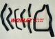 Black Silicone Radiator Hose Kits For Honda Xrv750 Xrv 750 Africa Twin 7 Pieces
