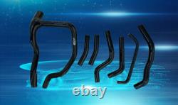 BLACK Silicone radiator hose for HONDA XRV750 XRV 750 AFRICA TWIN BLACK Silicone radiator hose for HONDA XRV750 XRV 750 AFRICA TWIN