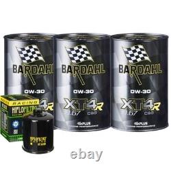 Bardahl XT4R 0W30 Oil Maintenance Kit for Honda XRV650 Africa Twin 1988-1990