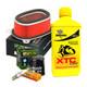Bardahl Xtc 10w40 Oil Change Oil Filter Air Spark Plugs Honda Xrv Africa Twin 750