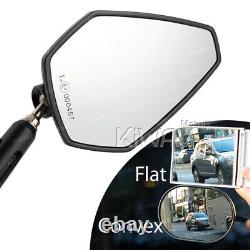 Black-blue Achilles Rearview Mirror For Honda Xrv 750 Africa Twin Vf 1000