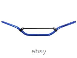 Blue Aluminum Motocross Handlebar, High, for Honda XRV 750 Africa Twin with ABE