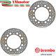 Brembo Brake Discs Honda Xrv 750 Africa Twin 1996 Front Pair Motorcycle