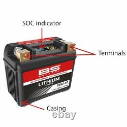 Bs Battery Battery At The Lithium Bsli-04 For Honda Xrv 750 Africa Twin 750 1996