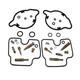 Carburetor Repair Kit X2 For Honda Xrv 750 Africa Twin From 1996 To 2003 Keyster