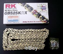 Chain Rk Krx 525 Gb, 124 Members, Honda Xrv 750 Africa Twin, Rd04, Rd07, Hi
