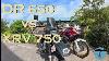 Comparing The Suzuki Dr650se And Honda Xrv 750 Africa Twin