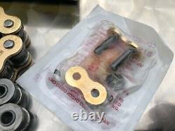 DID 525 VX3 Chain, X-Ring, 124 Links for Honda XRV 750 Africa Twin, RD04, RD04