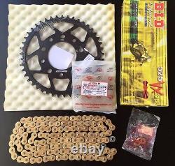 DID 525 VX Chain Kit Honda XRV 750 Africa Twin, XRV750, RD07, 16-45-124, New