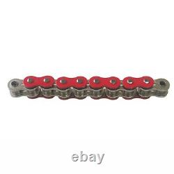 Division Chain 525 Mvxz-2, Red For Honda Xrv750 Africa Twin Rd04 1990-1992