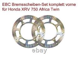 Ebc Bremsscheiben-set 2xmd6102 Front Honda Xrv 750 Africa Twin Rd04 Rd07