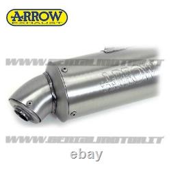 Escape Pot Arrow Enduro 4t Steel Honda Xrv 750 Africa Twin 1993 1995