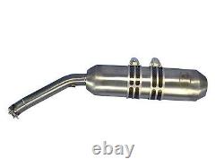 Exhaust for Honda Africa Twin XRV 650 with ABE Stainless Steel Silencer System
