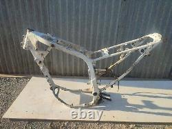 FRAME and Registration Document HONDA XRV 750 AFRICA TWIN RD04 (1992)