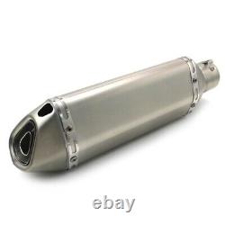 Force Exhaust Pot for Honda Africa Twin XRV 750 Stainless Steel-Titanium Silencer