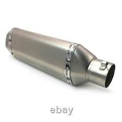 Force Exhaust Pot for Honda Africa Twin XRV 750 Stainless Steel-Titanium Silencer