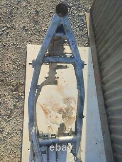 Frame and registration document HONDA XRV 750 AFRICA TWIN RD07A (1999)