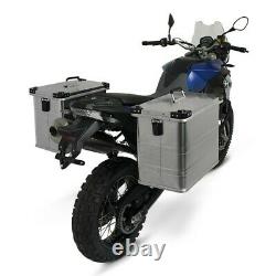 Gobi 45l Aluminium Lateral Suitcases For Honda Africa Twin Xrv 750 / 650 - Kit