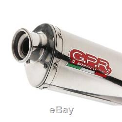 Gpr H. 96. Tri Trioval Exhaust Pipe Honda Africa Twin Xrv 650 Rd03 Nxr