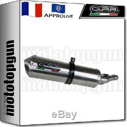 Gpr Pot Approve Exhaust Tube + Sa Honda Africa Twin 750 Rd07 Xrv 75 1993 93