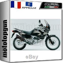 Gpr Pot D Exhaust Counterpart Furore Black Honda Africa Twin Xrv 2003 03