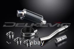 HONDA XRV750 AFRICA TWIN 1993-2003 Exhaust Silencer 225 Oval Carbon TRACK