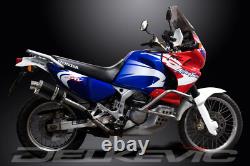 HONDA XRV750 AFRICA TWIN 1993-2003 Exhaust Silencer 225 Oval Carbon TRACK