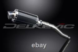 HONDA XRV750 AFRICA TWIN 1993-2003 Exhaust Silencer 225 Oval Carbon TRACK