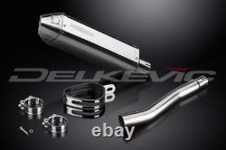HONDA XRV750 AFRICA TWIN 1993-2003 Exhaust Silencer 320mm Tri-Oval Stainless Steel