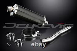 HONDA XRV750 AFRICA TWIN 1993-2003 Exhaust Silencer 350mm Oval Carbon