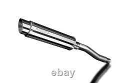 HONDA XRV750 AFRICA TWIN 1993-2003 Exhaust Silencer 350mm Round Stainless Steel