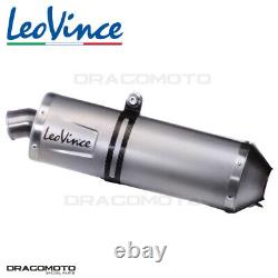 HONDA XRV 750 Africa Twin 1993-2003 Leovince LV One Evo Exhaust Pot Appro