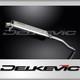 Honda Xrv750 Africa Twin 1993-03 Exhaust Kit-silencer 420mm Tri-oval Stainless Steel