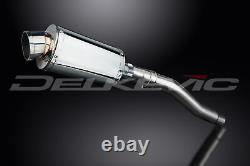 Honda XRV750 Africa Twin 1993-2003 Exhaust KIT-Silencer 225mm Oval Stainless Steel
