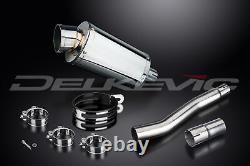 Honda XRV750 Africa Twin 1993-2003 Exhaust KIT-Silencer 225mm Oval Stainless Steel