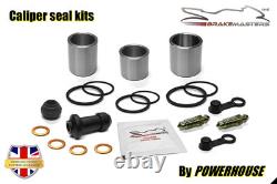 Honda XRV750 Y Africa Twin 2000 Front Brake Caliper Stainless Steel Piston Seal