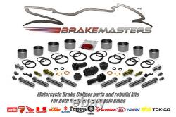 Honda XRV750 Y Africa Twin 2000 Front Brake Caliper Stainless Steel Piston Seal